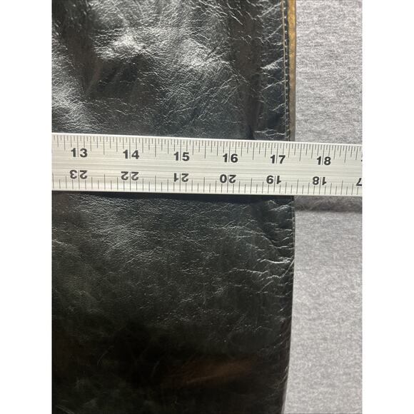 Vintage Gap Moto Genuine Leather Mini Skirt Womens Size 1 NWT $134 - Picture 13 of 14